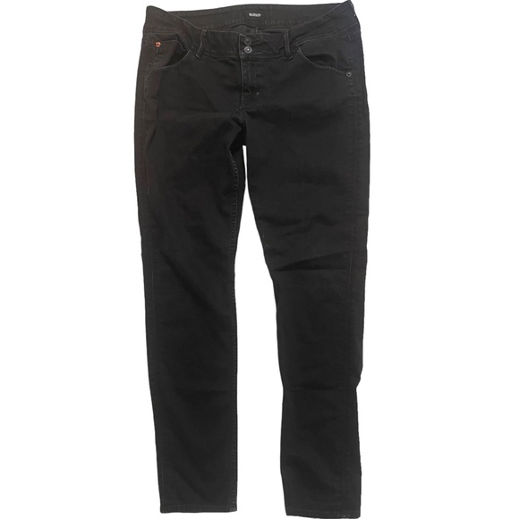 ❤️ Hudson Collin Skinny Black Jeans 32 - Picture 2 of 8